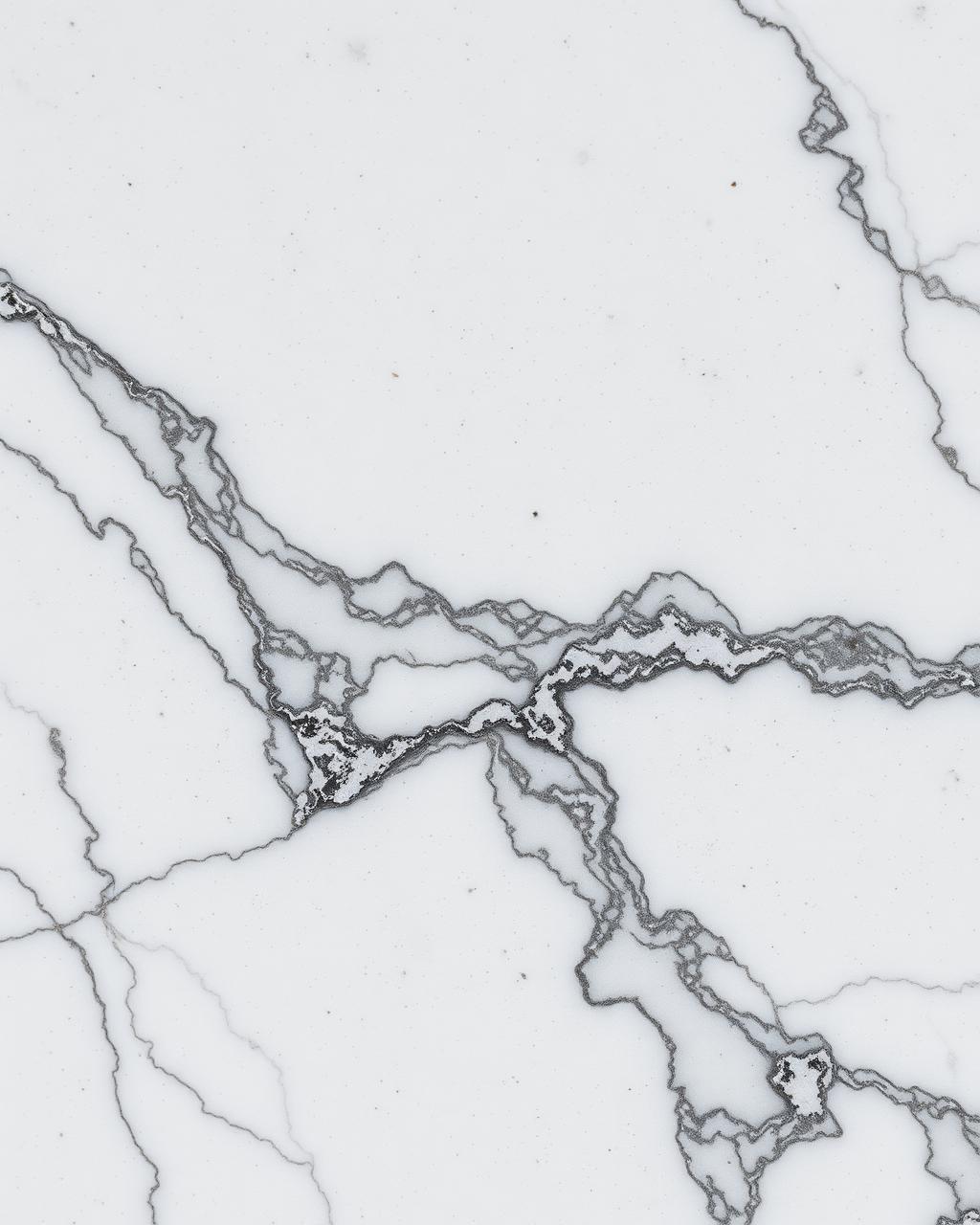 Close-up of quartzite slab texture