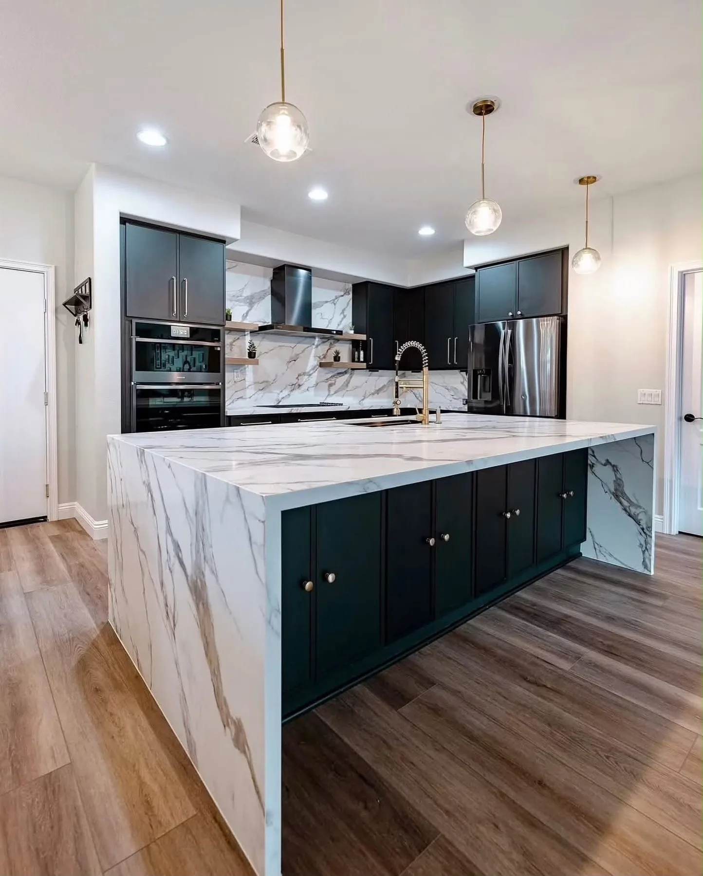 Kitchen countertop and cabinetry installation