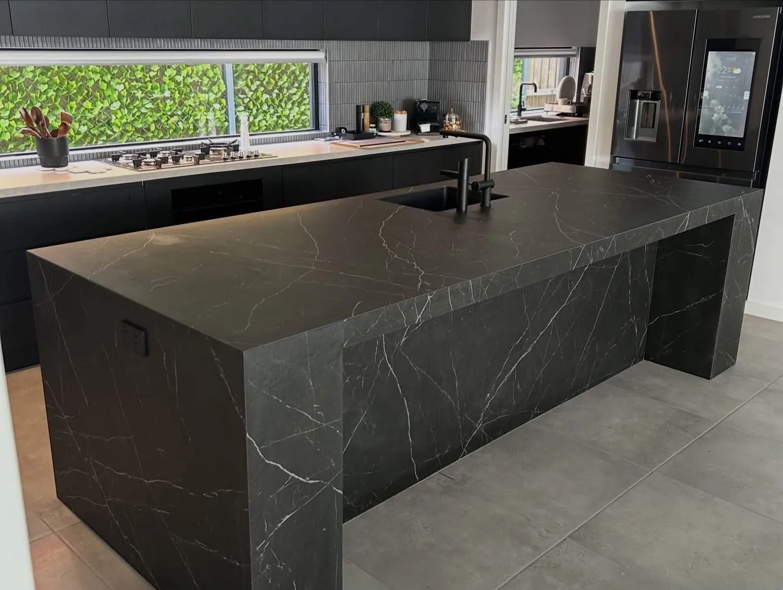 Kitchen countertop and cabinetry installation