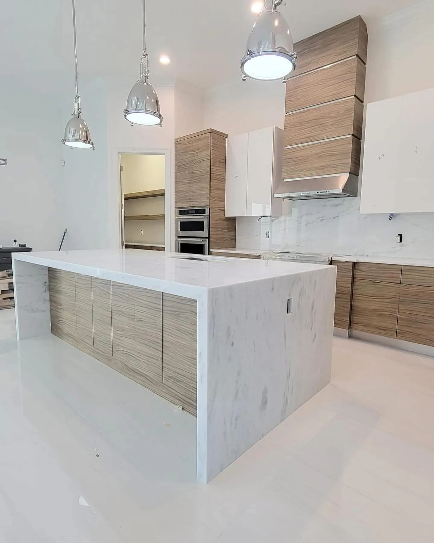 Kitchen countertop and cabinetry installation