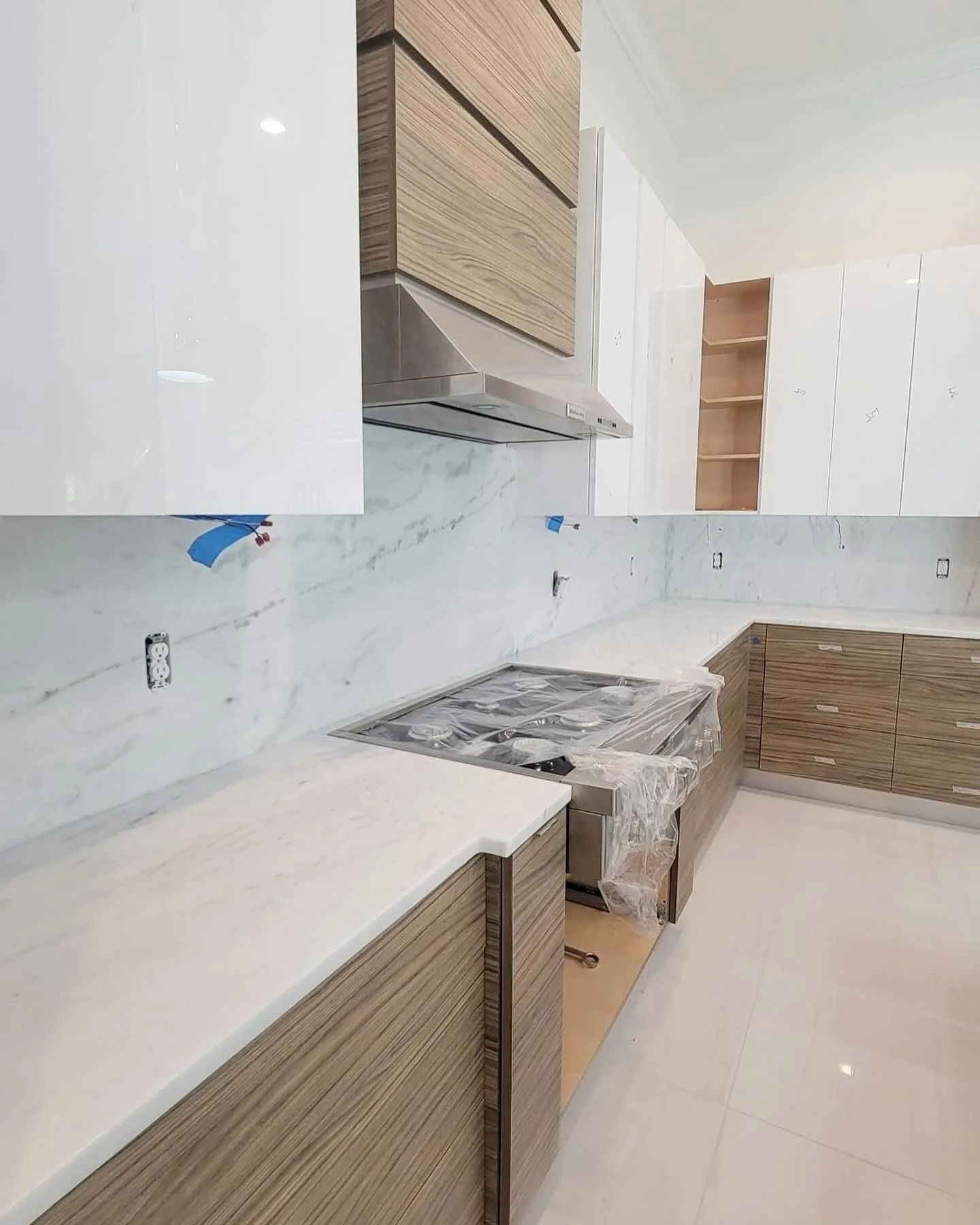 Kitchen countertop and cabinetry installation