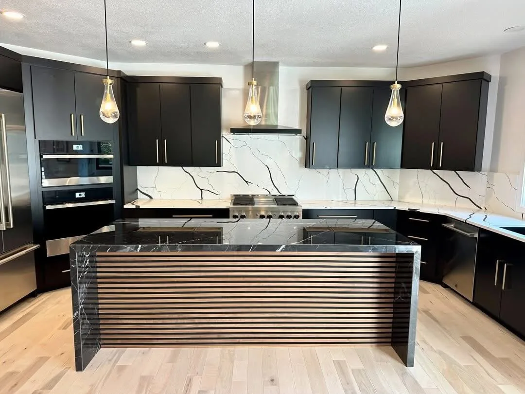 Kitchen countertop and cabinetry installation