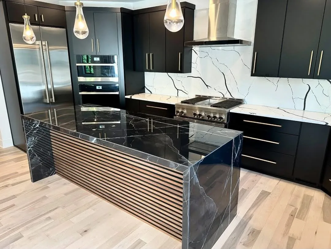 Kitchen countertop and cabinetry installation