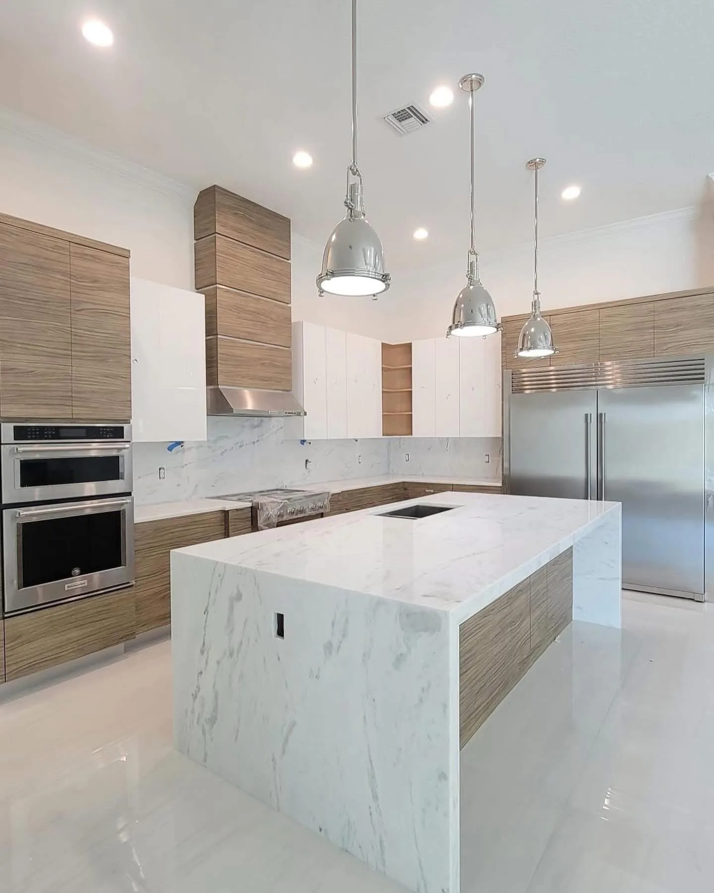 Kitchen countertop and cabinetry installation