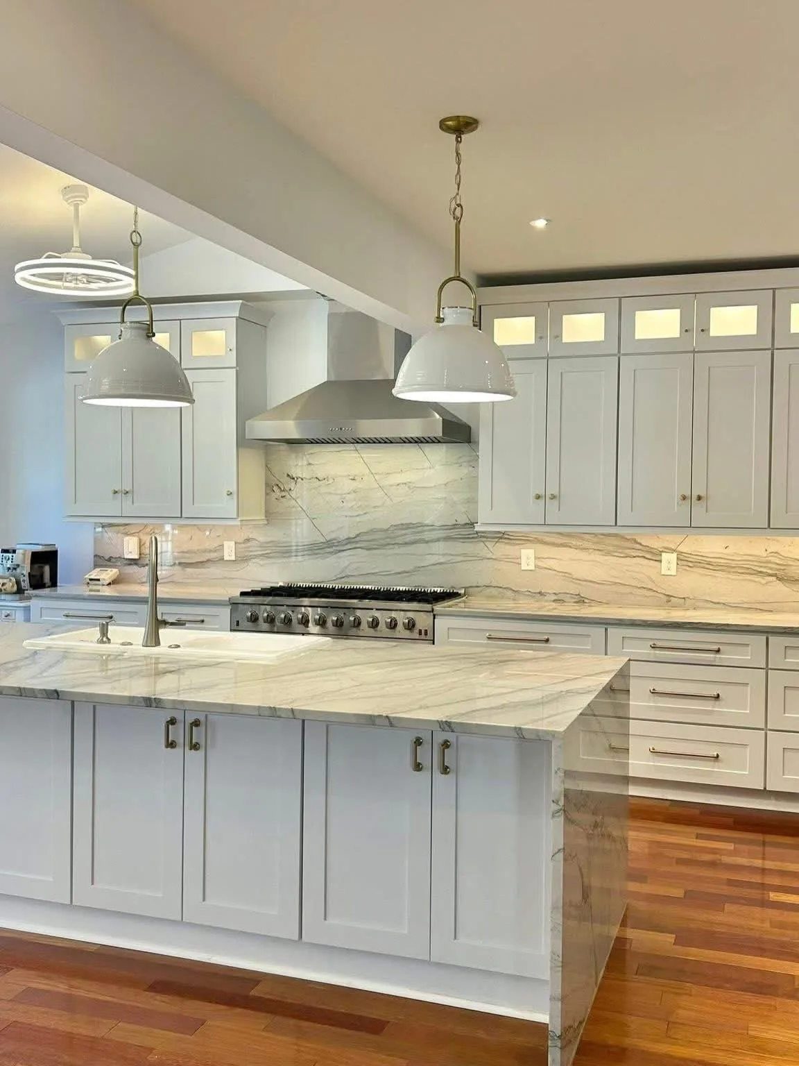 Kitchen countertop and cabinetry installation