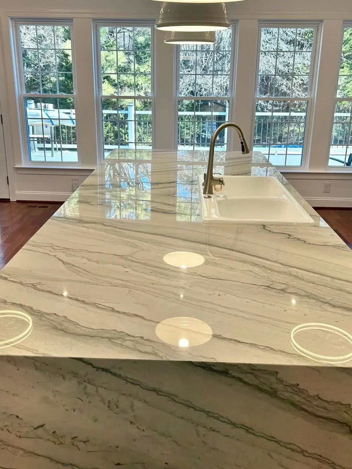 Kitchen countertop and cabinetry installation