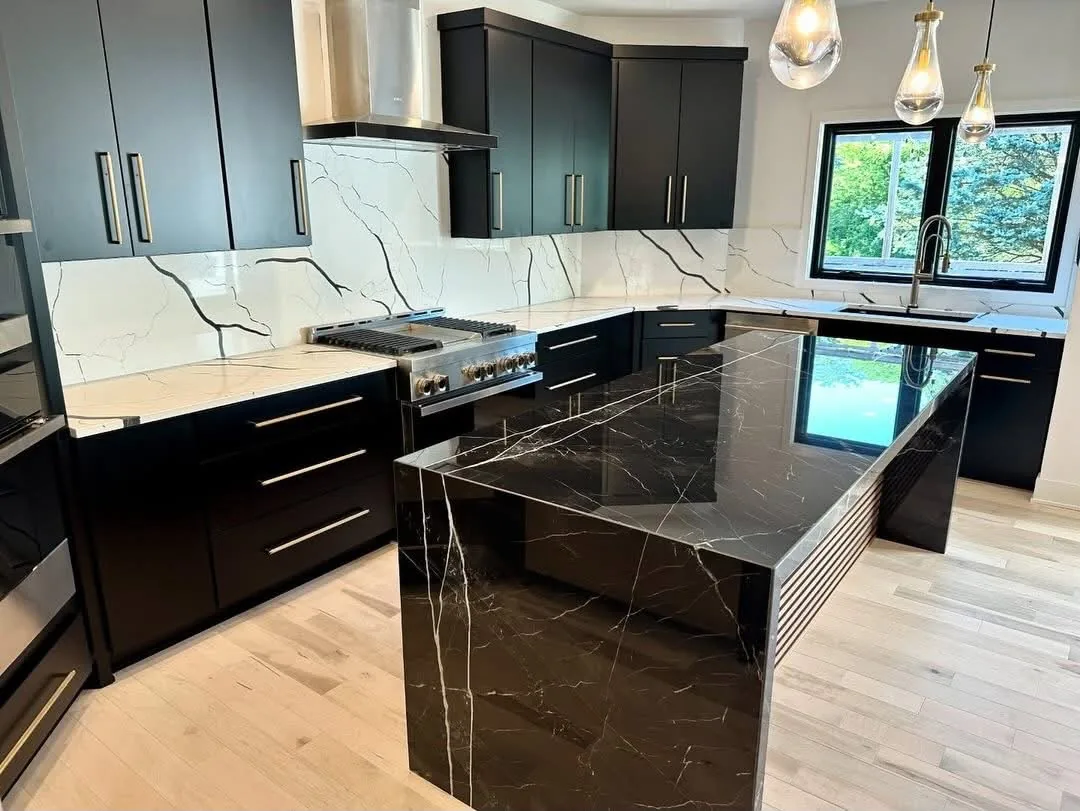 Kitchen countertop and cabinetry installation
