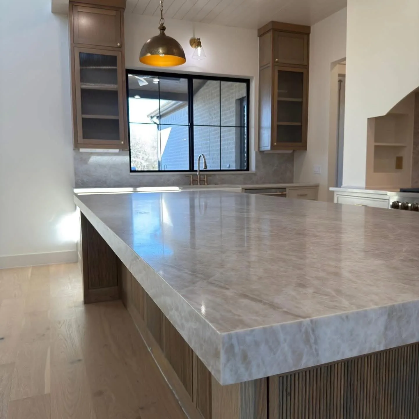 Kitchen countertop and cabinetry installation