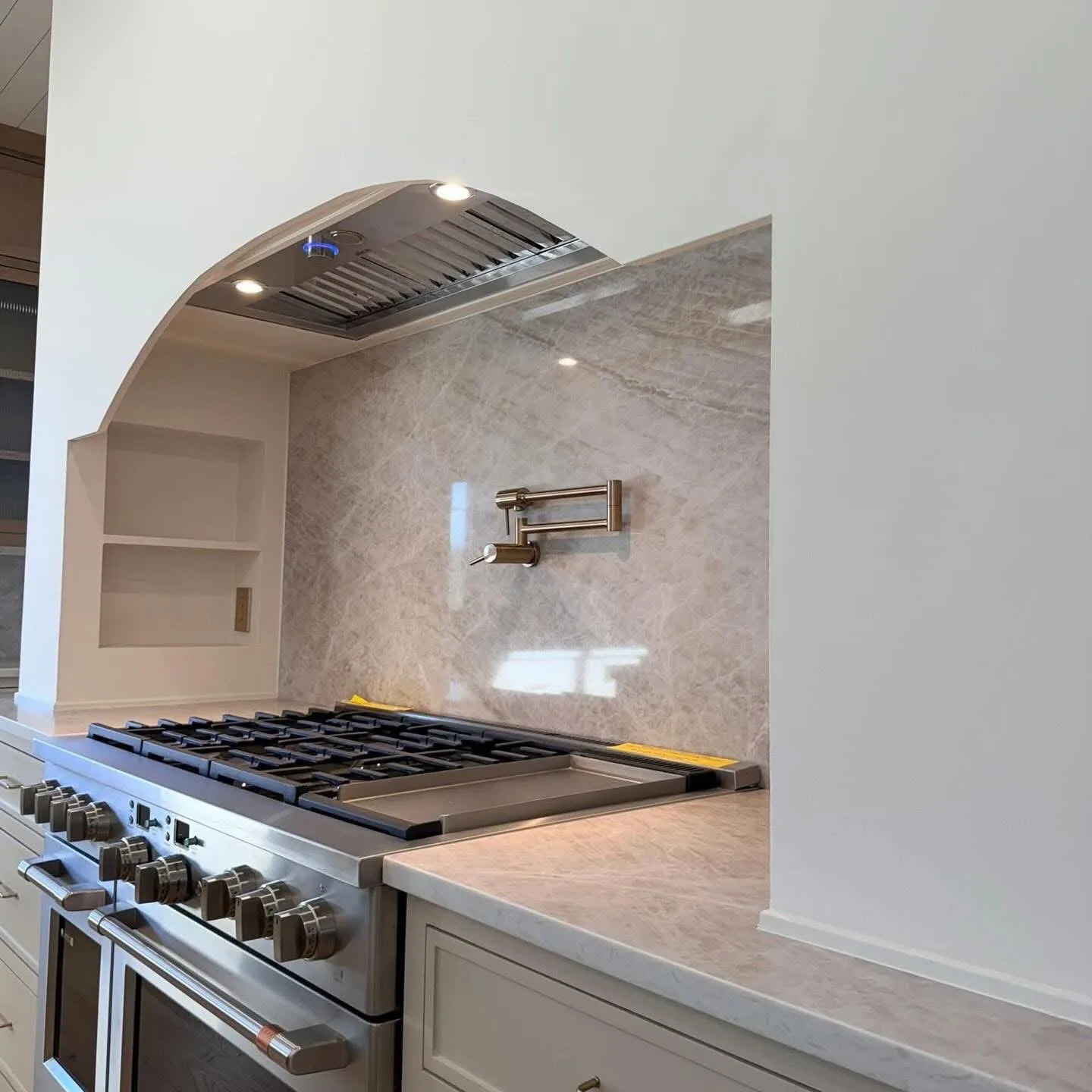 Kitchen countertop and cabinetry installation