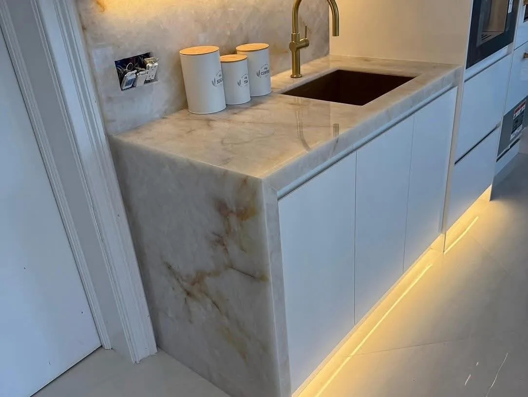 Kitchen countertop and cabinetry installation