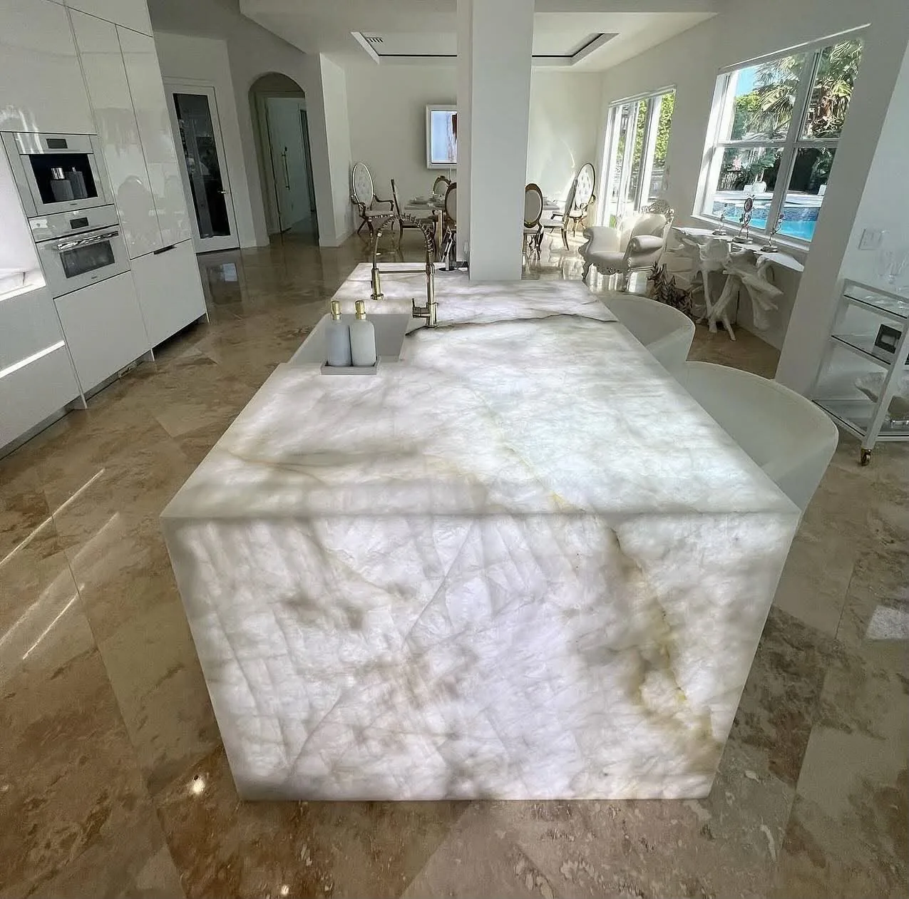 Kitchen countertop and cabinetry installation