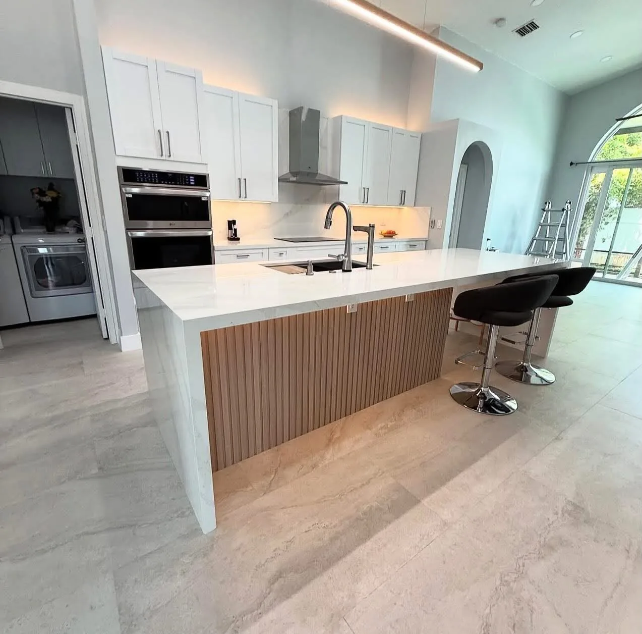 Kitchen countertop and cabinetry installation