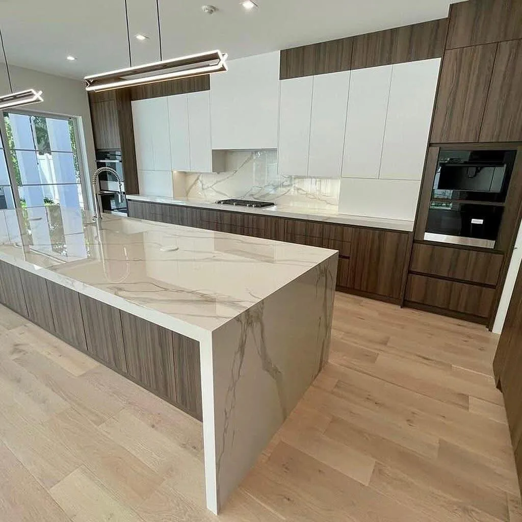 Kitchen countertop and cabinetry installation