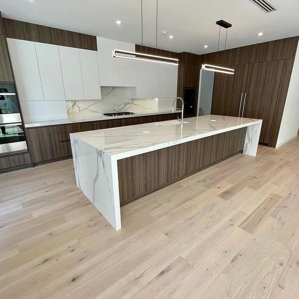 Kitchen countertop and cabinetry installation
