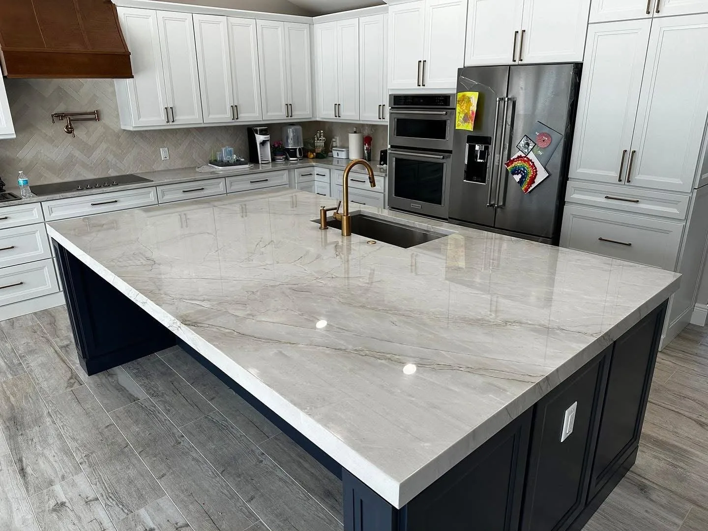Kitchen countertop and cabinetry installation