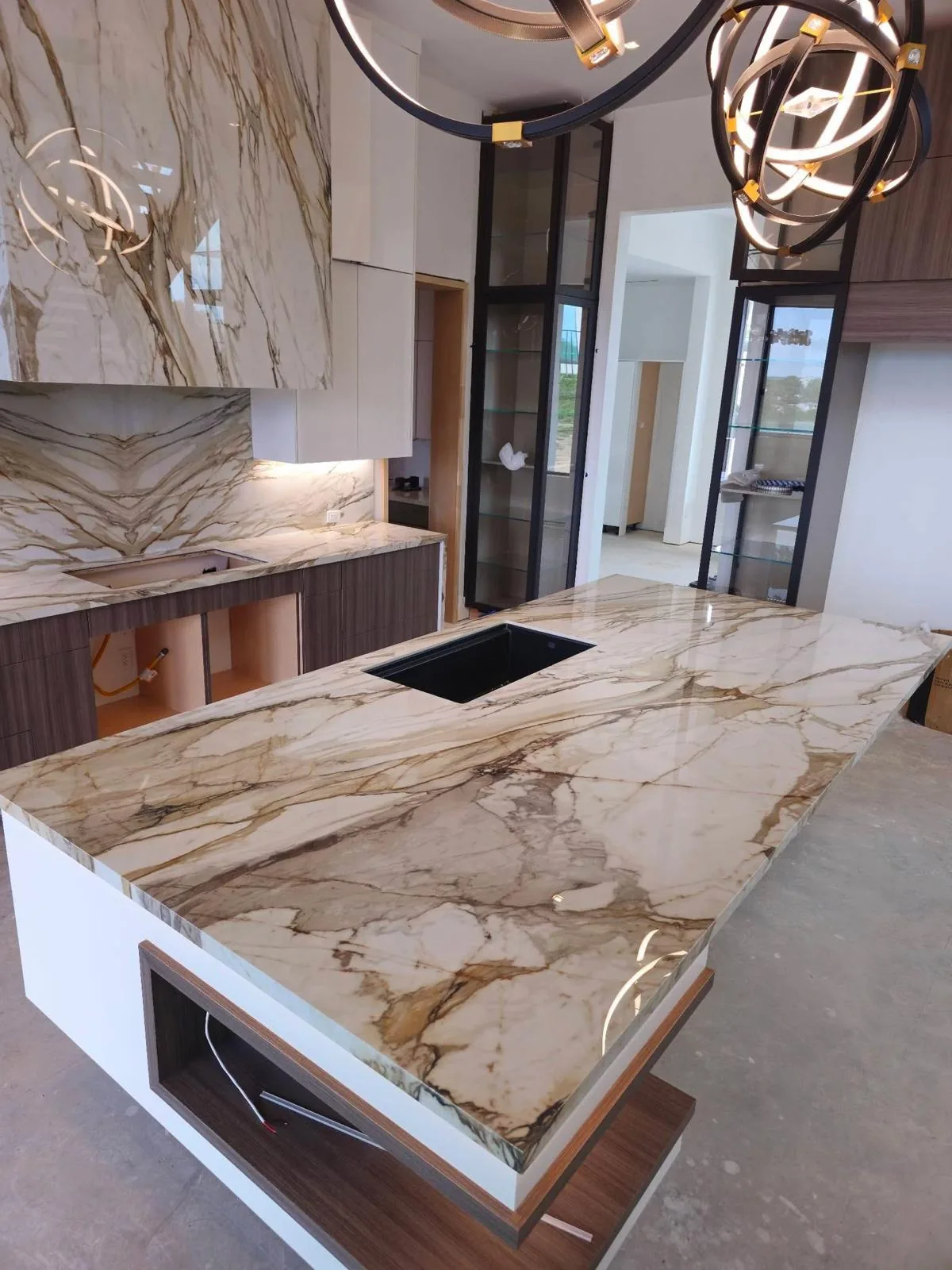 Kitchen countertop and cabinetry installation