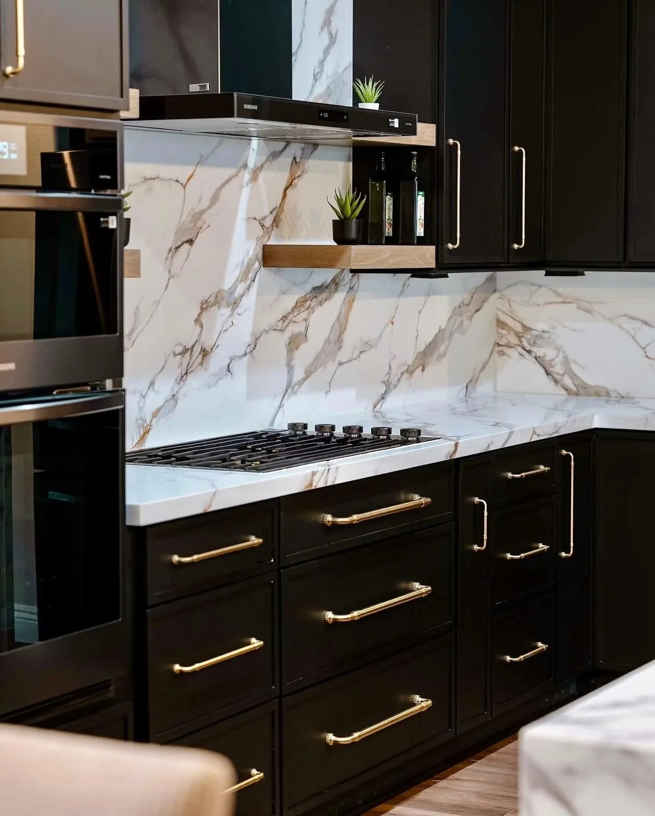 Kitchen countertop and cabinetry installation