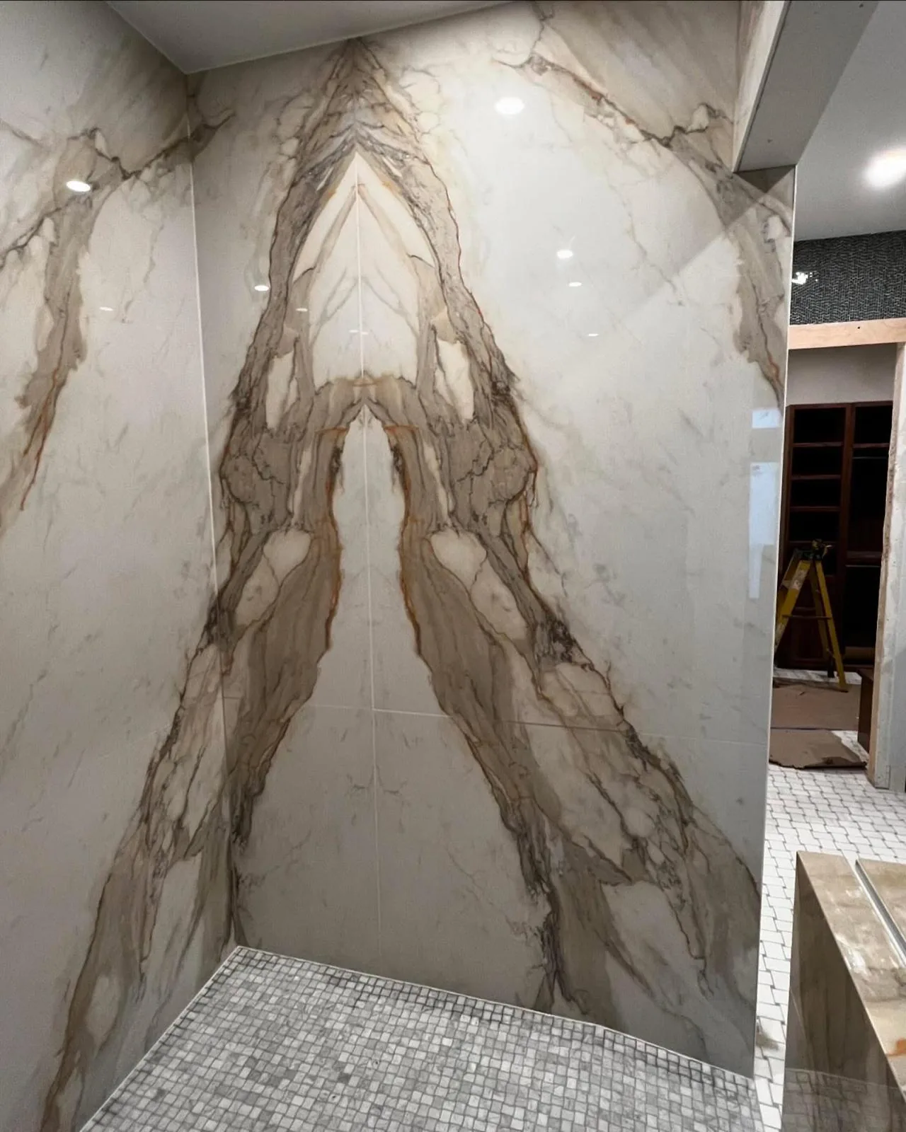 Stone feature installation