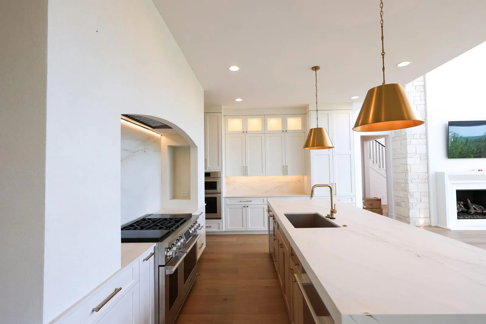 Kitchen countertop and cabinetry installation