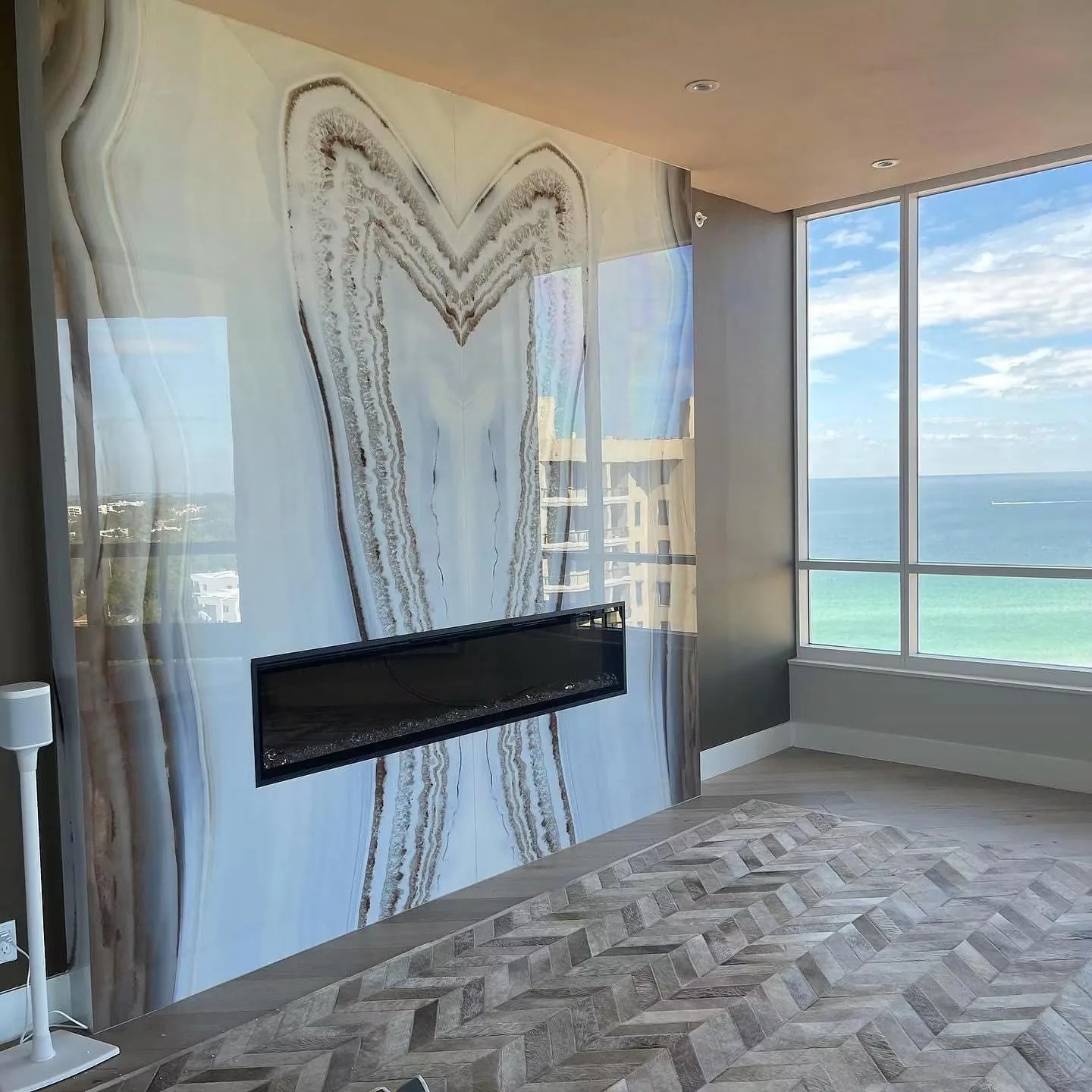 Stone feature installation