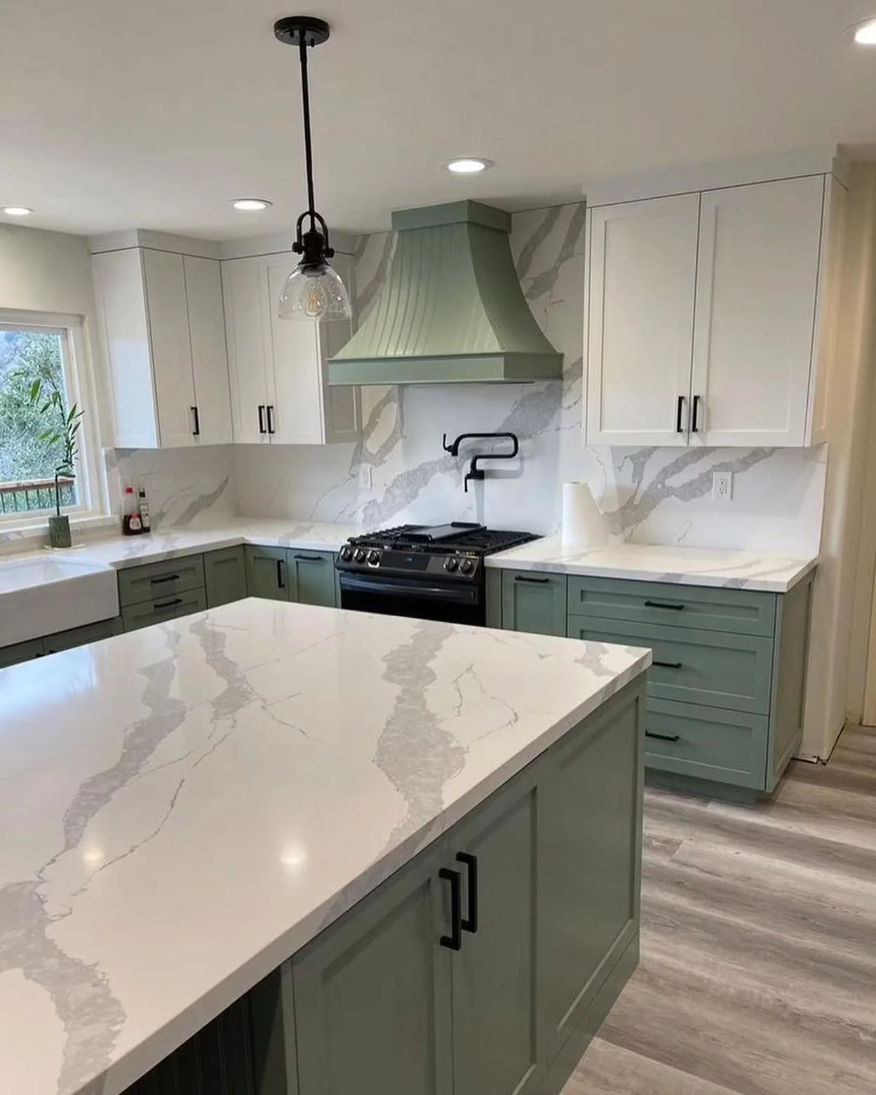 Kitchen countertop and cabinetry installation