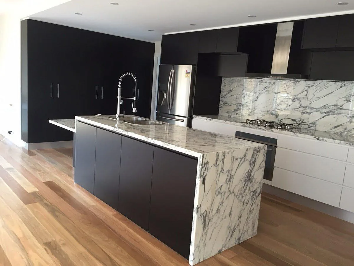 Kitchen countertop and cabinetry installation