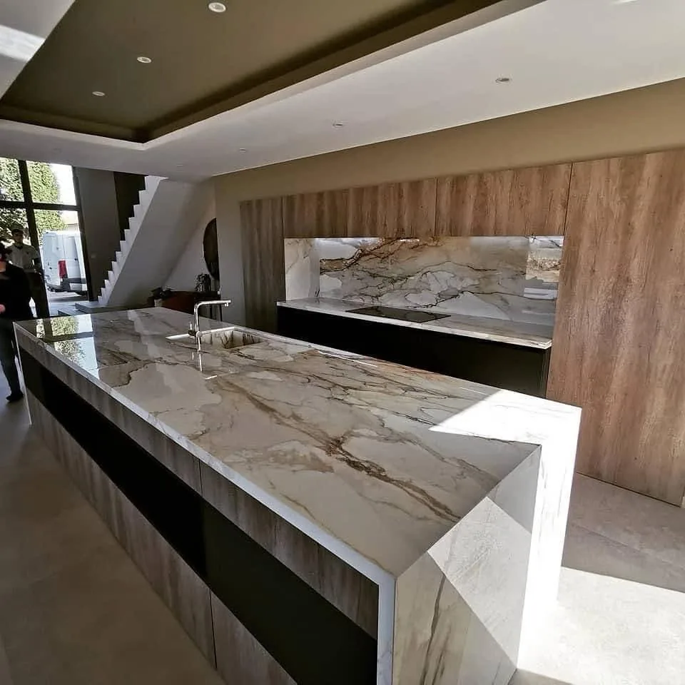 Kitchen countertop and cabinetry installation