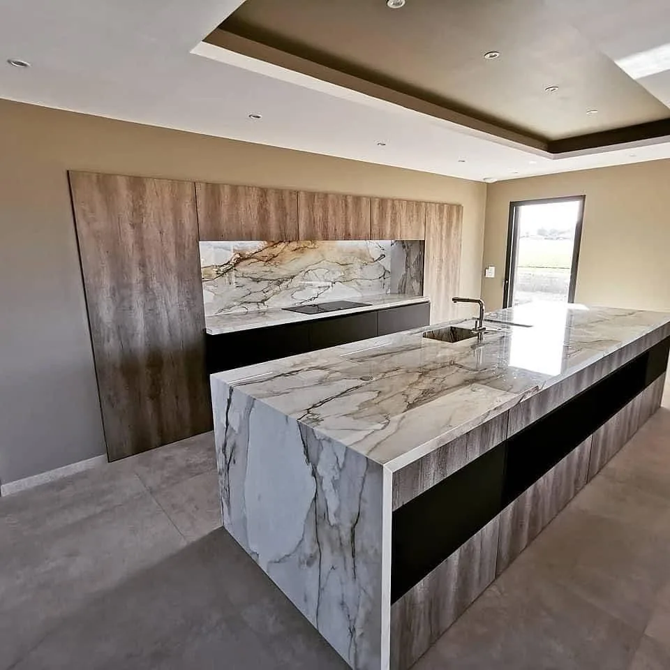 Kitchen countertop and cabinetry installation